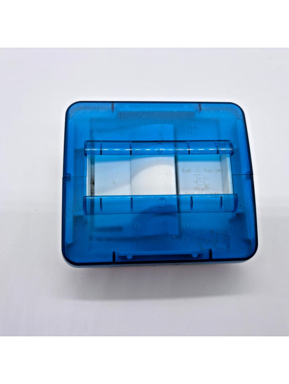 Vintage Post-It Pop-Up Notes Professional Series Dispenser Teal Weighted